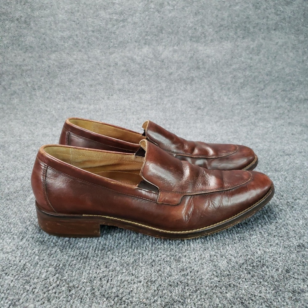Cole Haan Grand.OS Shoes Mens Size 11 Brown Leather Loafer Comfort Cushioned